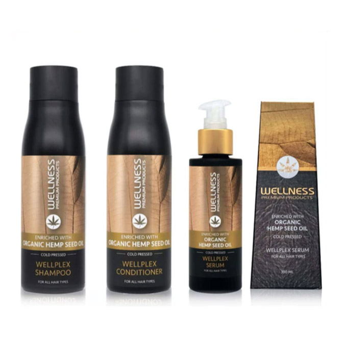 Wellplex Bundle – Shampoo, Conditioner & Serum
