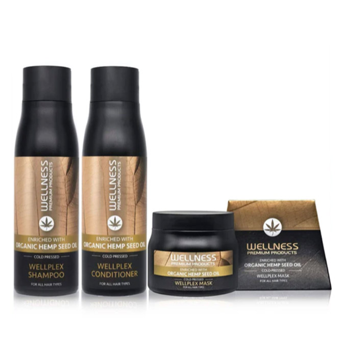 Wellplex Bundle – Shampoo, Conditioner & Mask